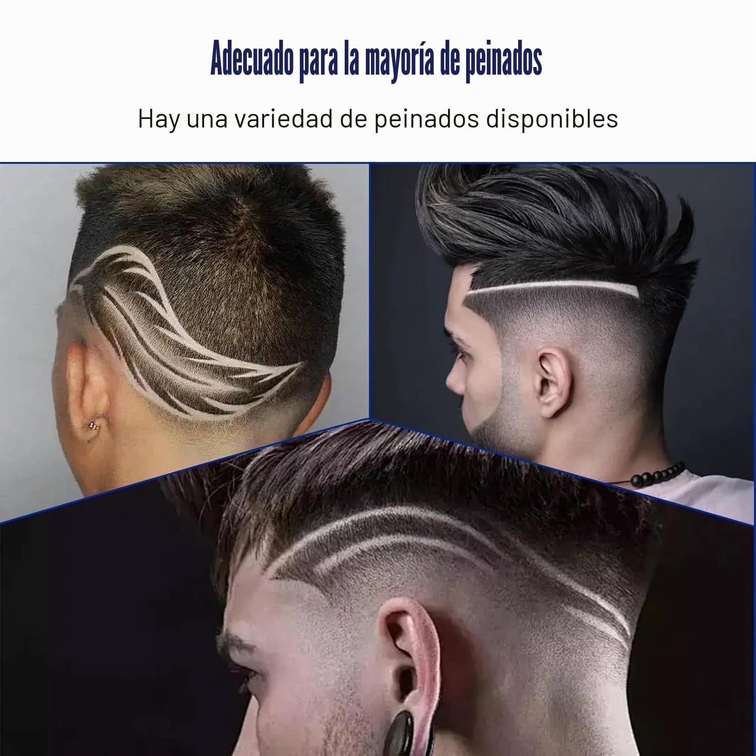 Cuchilla de repuesto profesional 2215 T-Wide, compatible con el cortapelos Wahl 5 Star Detailer Li (8081, 8171), hoja ajustable de acero inoxidable de separación cero (paquete de 2)