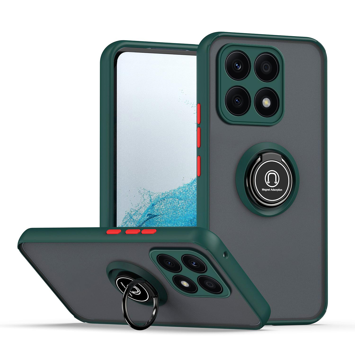 NOVAGO Pour Honor 400 5G - Coque Anti Choc Avec Anneau