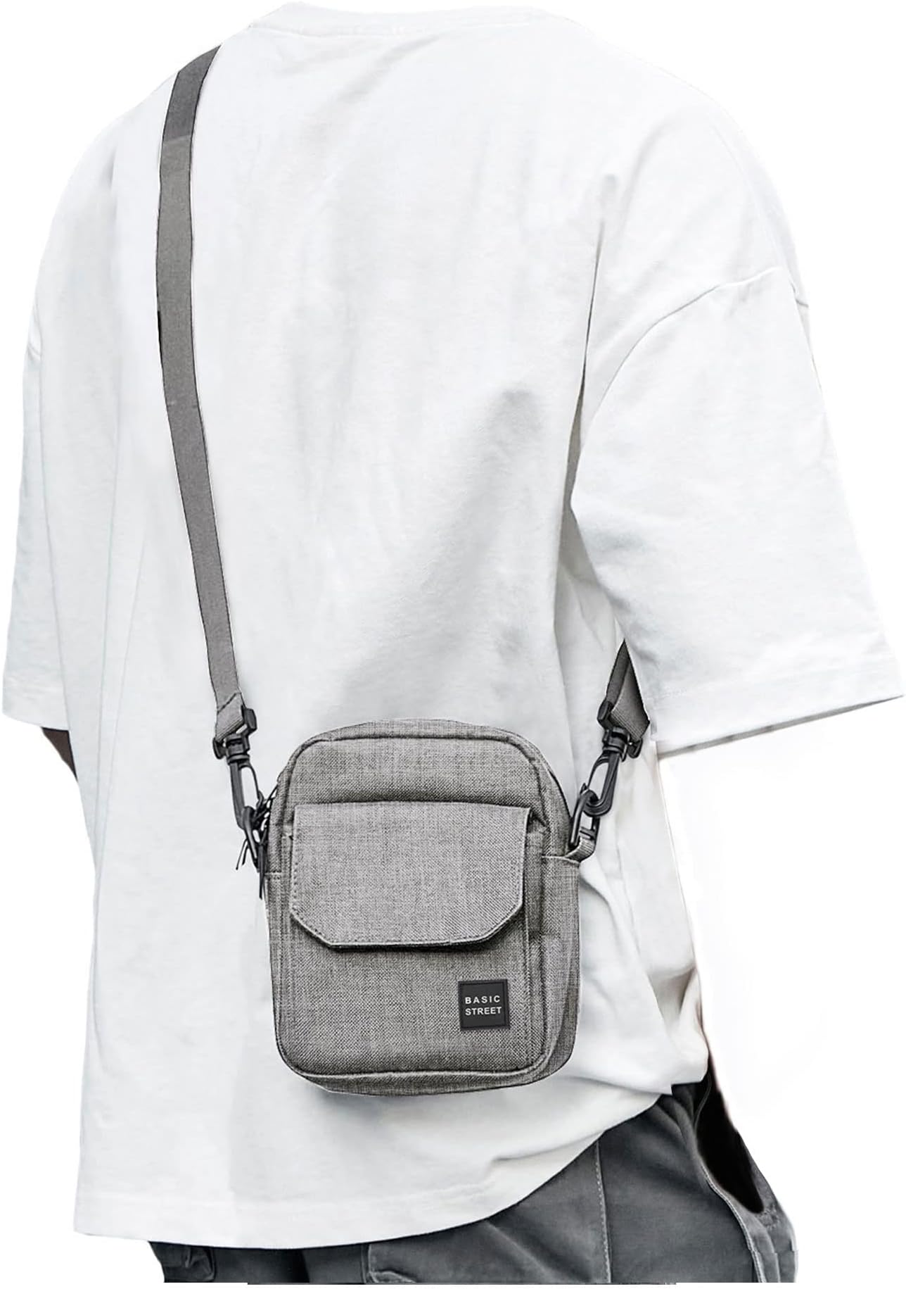 Small Crossbody Bag Side Shoulder Bag For Men, Women Mini Messenger Bag