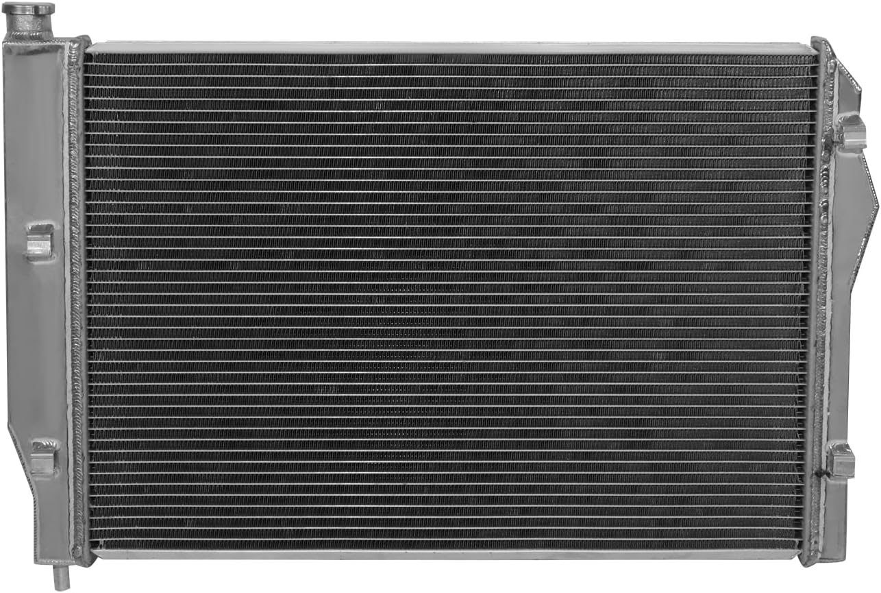 DNA MOTORING RA-CAMARO93-2 2-Row Full Aluminum Radiator Compatible with 1993-2002 Camaro/Firebird AT/MT,25.00 x 17.25 x 1.75,1.50"Inlet/Outlet
