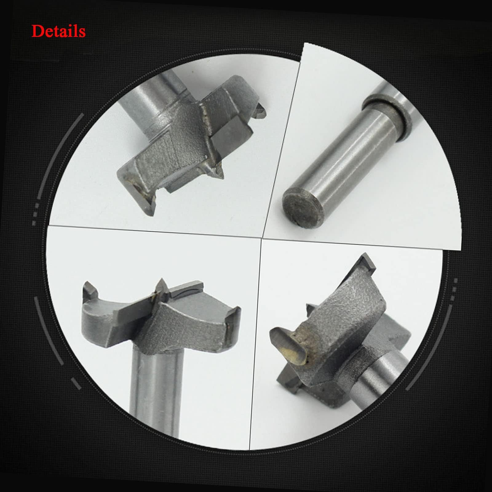 TOP-VIGOR 21mm Forstner Drill Bit - Image 3