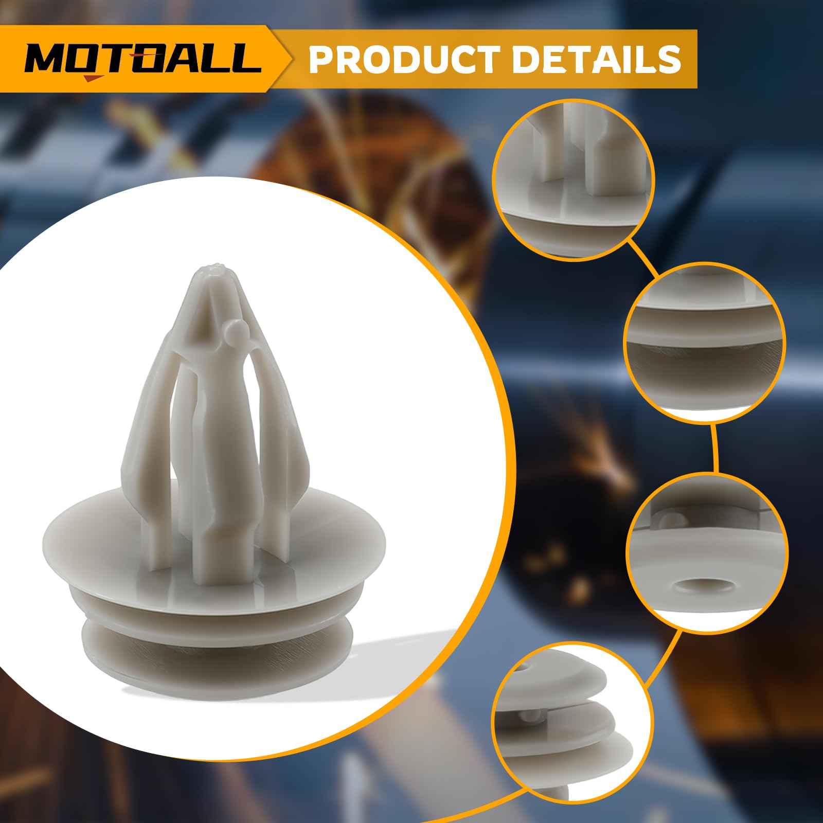 Amazon.com: MOTOALL Door Panel Clips Fit for BMW E46 E90 E91 E36