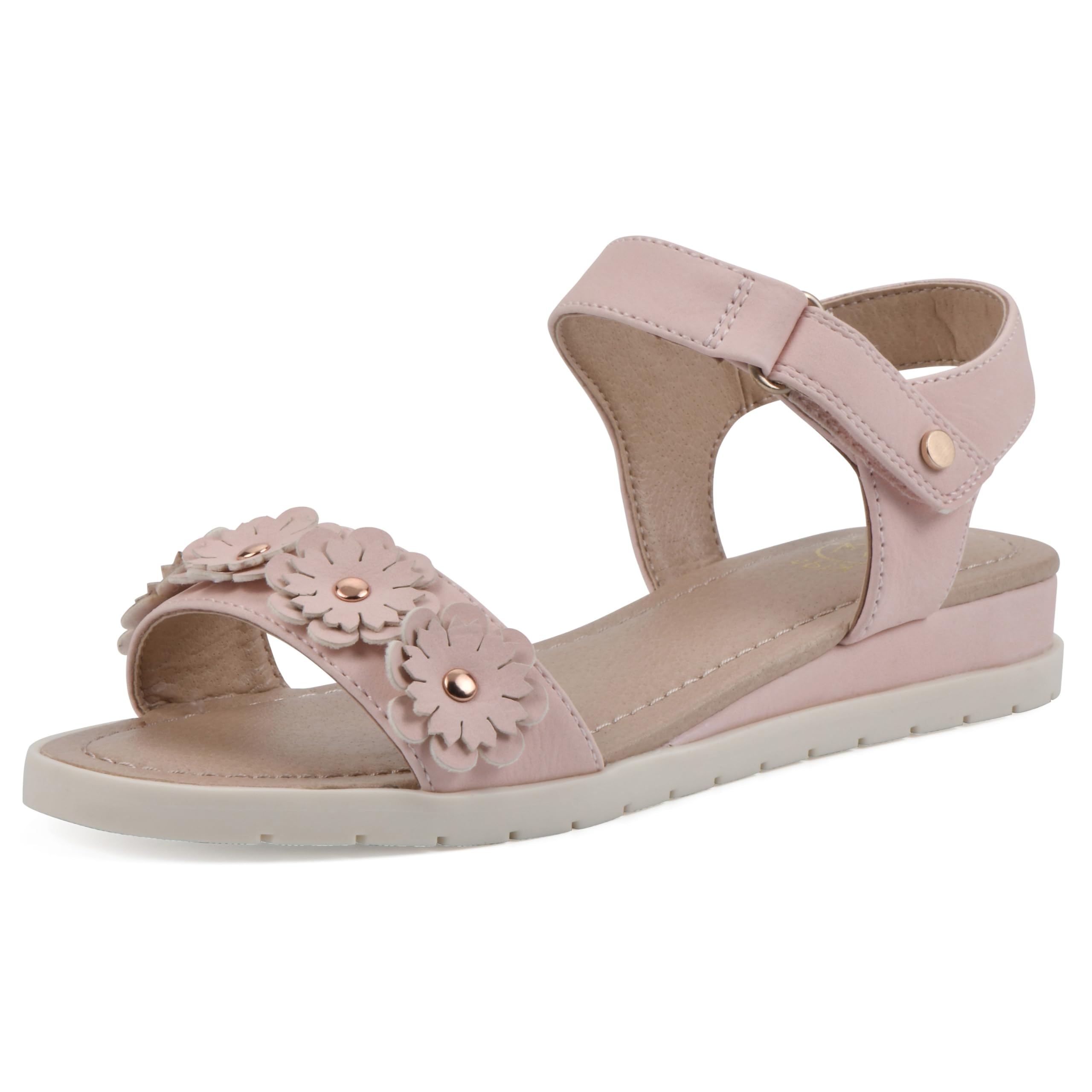 WHITE MOUNTAIN Kids Ease Floral Sandal