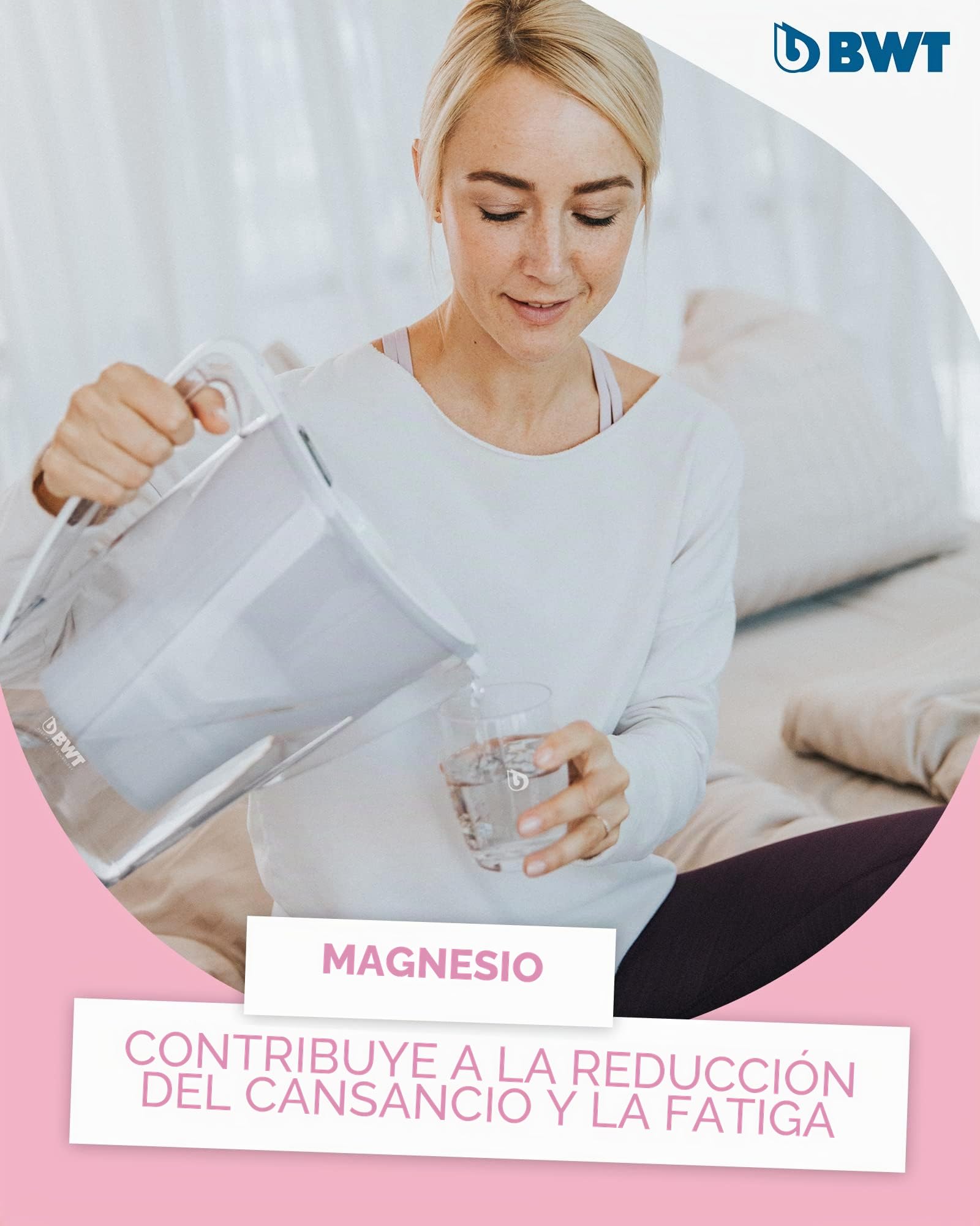 BWT Magnesium Mineralizer - Pack de filtros de jarra de agua que mineralizan el agua con magnesio (Paquete de 2)
