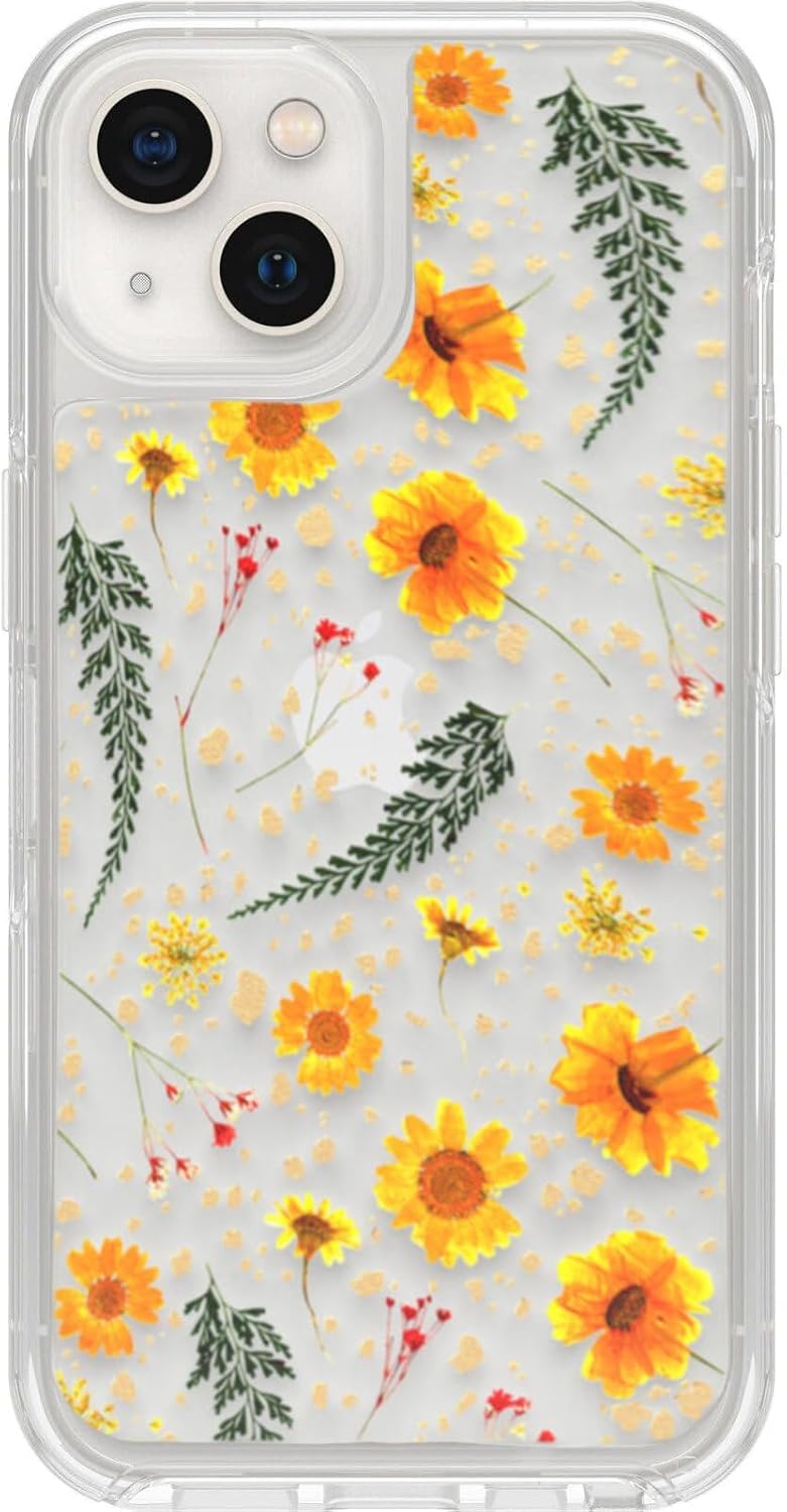 OtterBox Symmetry Clear Series Case for iPhone 13 (ONLY) Impressive Floral