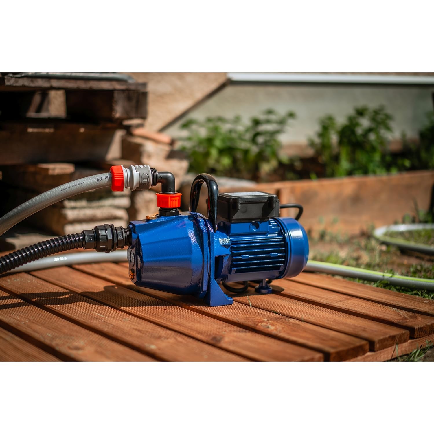 Pompe d’Arrosage Manuelle SPIDO ECOP 160 Fonte 900 W 3,6 m³/h 4,2 Bars