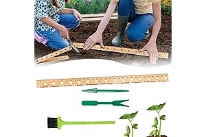 The Seeding 2024: Precision Seed Spacing Ruler for Effortless Gardening