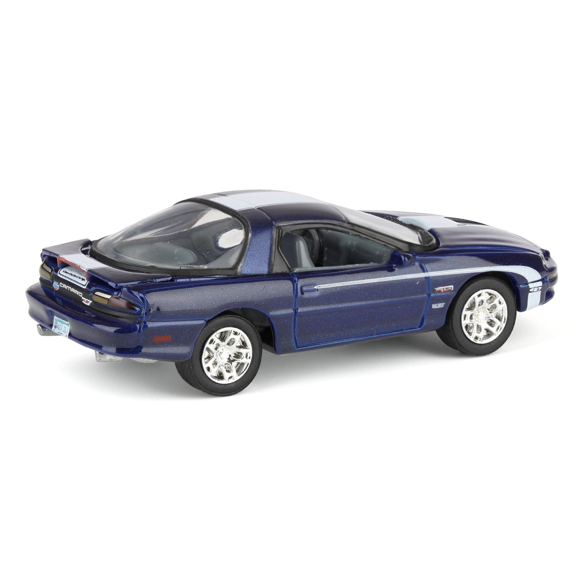 Johnny Lightning 2002 Nickey ZL1 Navy Blue Metallic with White