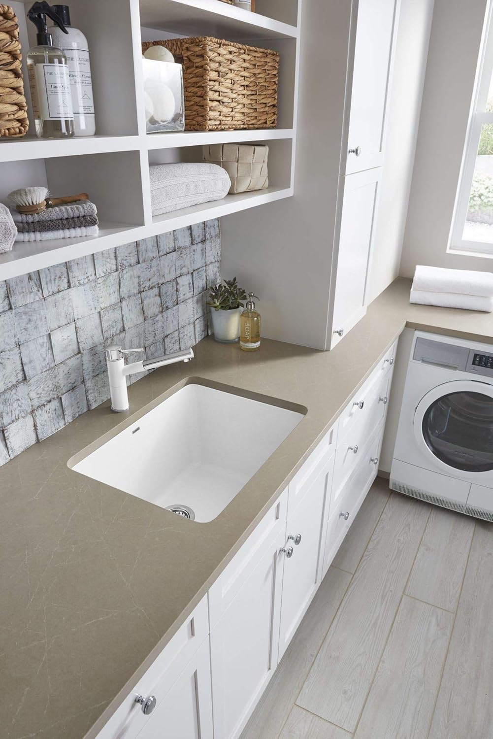 Creative Product BLANCO 401923 LIVEN Drop-in or Undermount Laundry Sink, 25 L x 22 W x 12 D, Cinder 60% Off Discount BLANCO 401923 LIVEN Drop-in or Undermount Laundry Sink, 25 L x 22 W x 12 D, Cinder