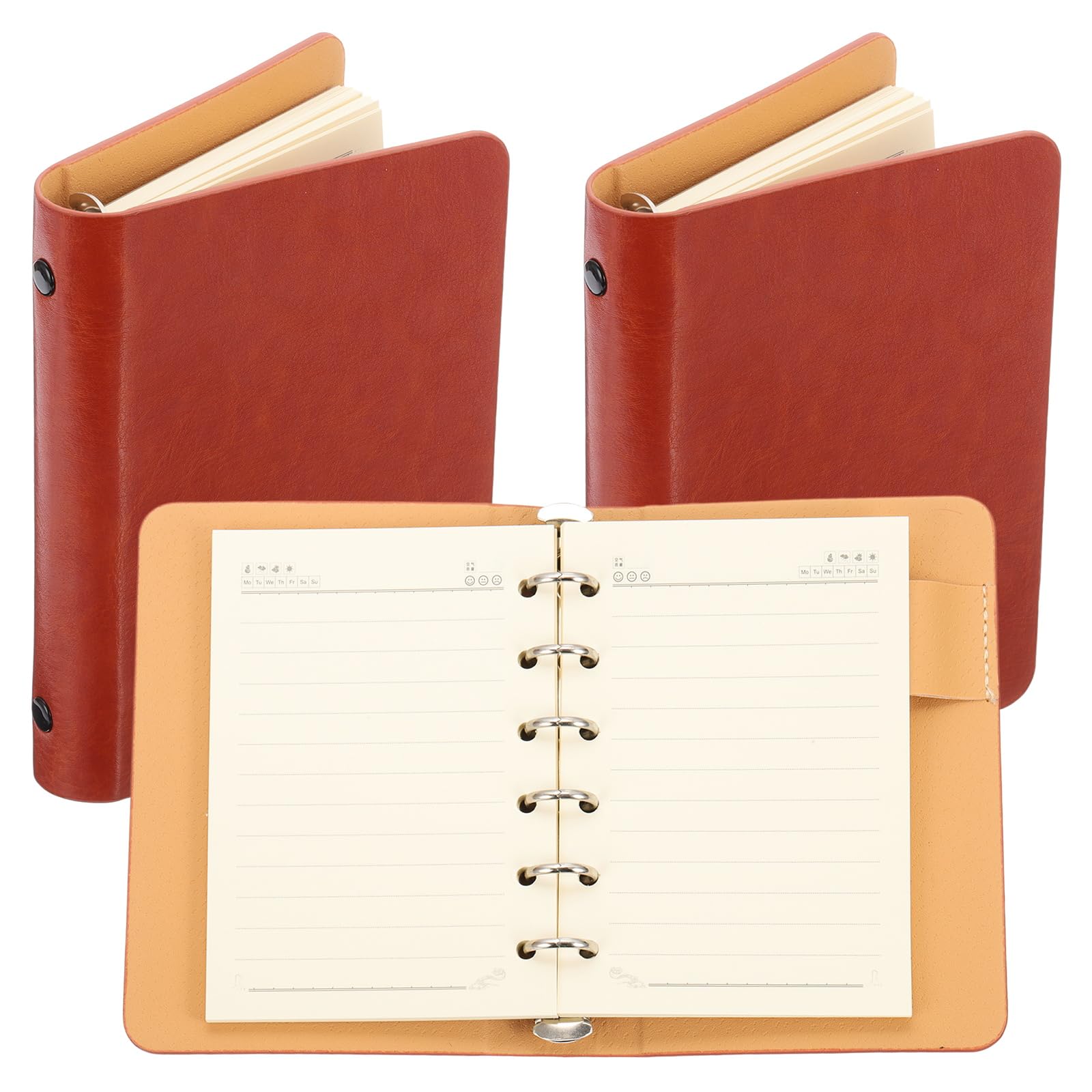 PATIKIL 6 Ring Binder Cover