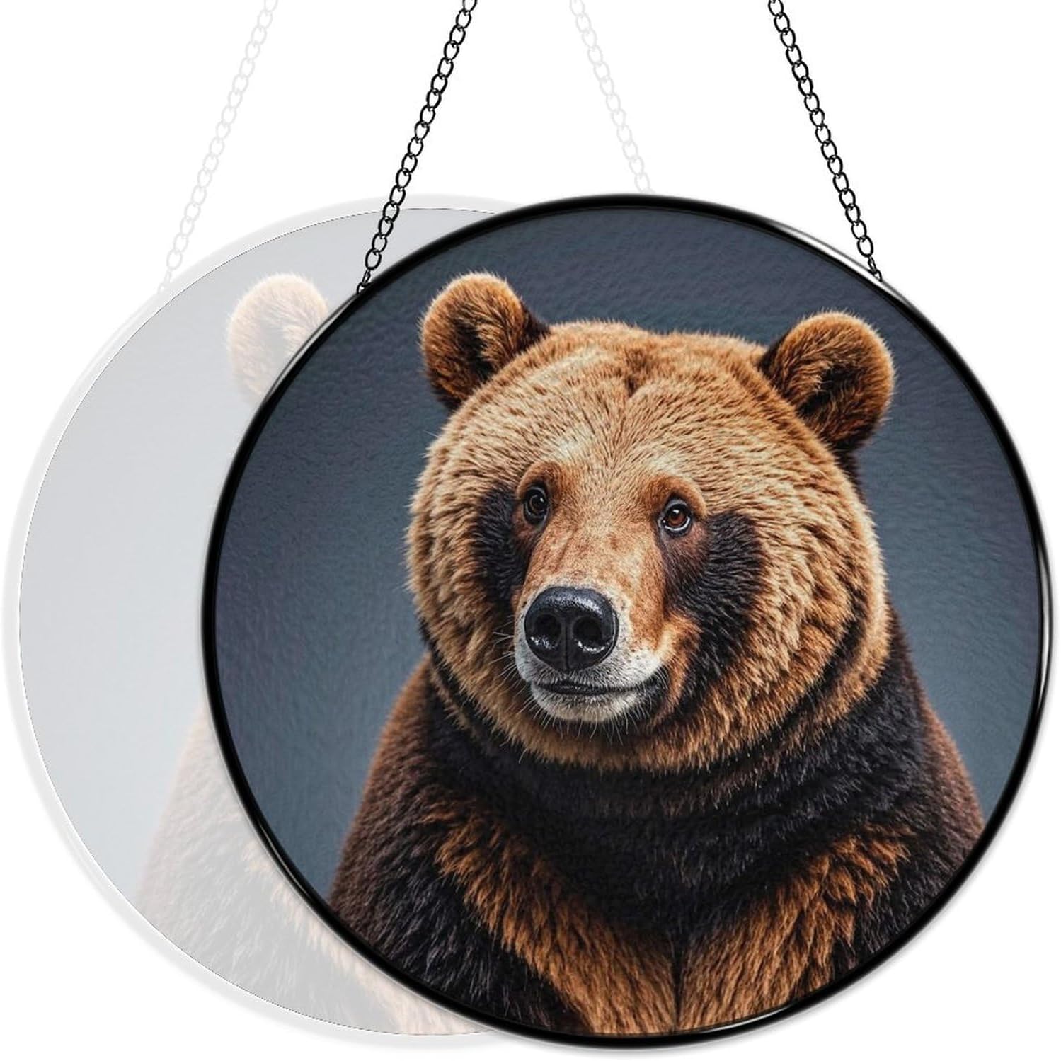 Stained Glass Hanging Sign Suncatcher, Shine Brightly