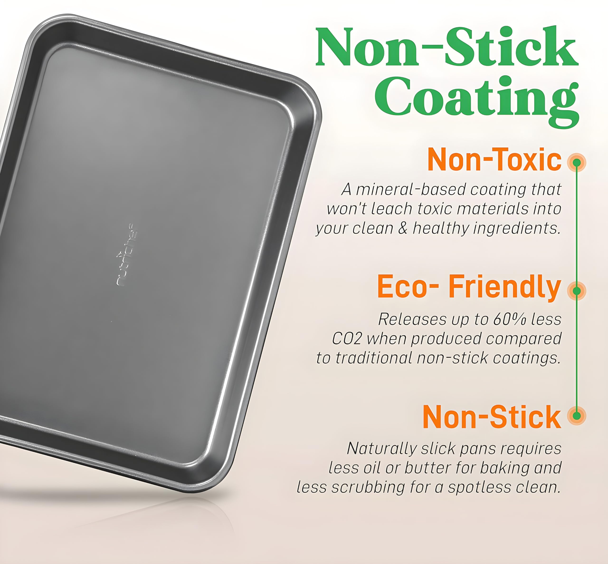 Nonstick Cookie Sheet Baking Pan - Image 4