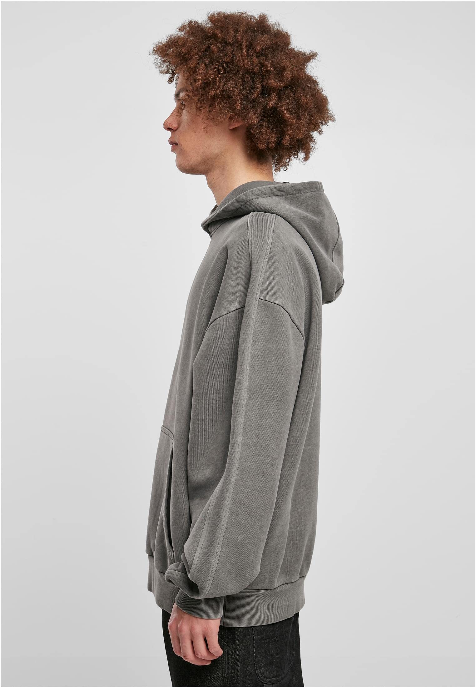 Urban Classics Felpa con Cappuccio Heavy Terry Garment Dye Maglia di Tuta Uomo (Pacco da 1)