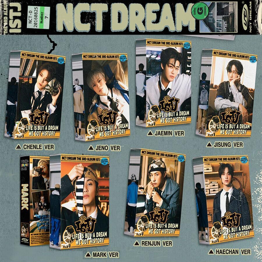 Miniatura 2 de (7DREAM QR Ver.) NCT DREAM ISTJ 3er álbum (CHENLE Ver) K-POP SELLADO