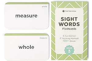 Think Tank Scholar 3rd Grade Sight Words Flash Cards
