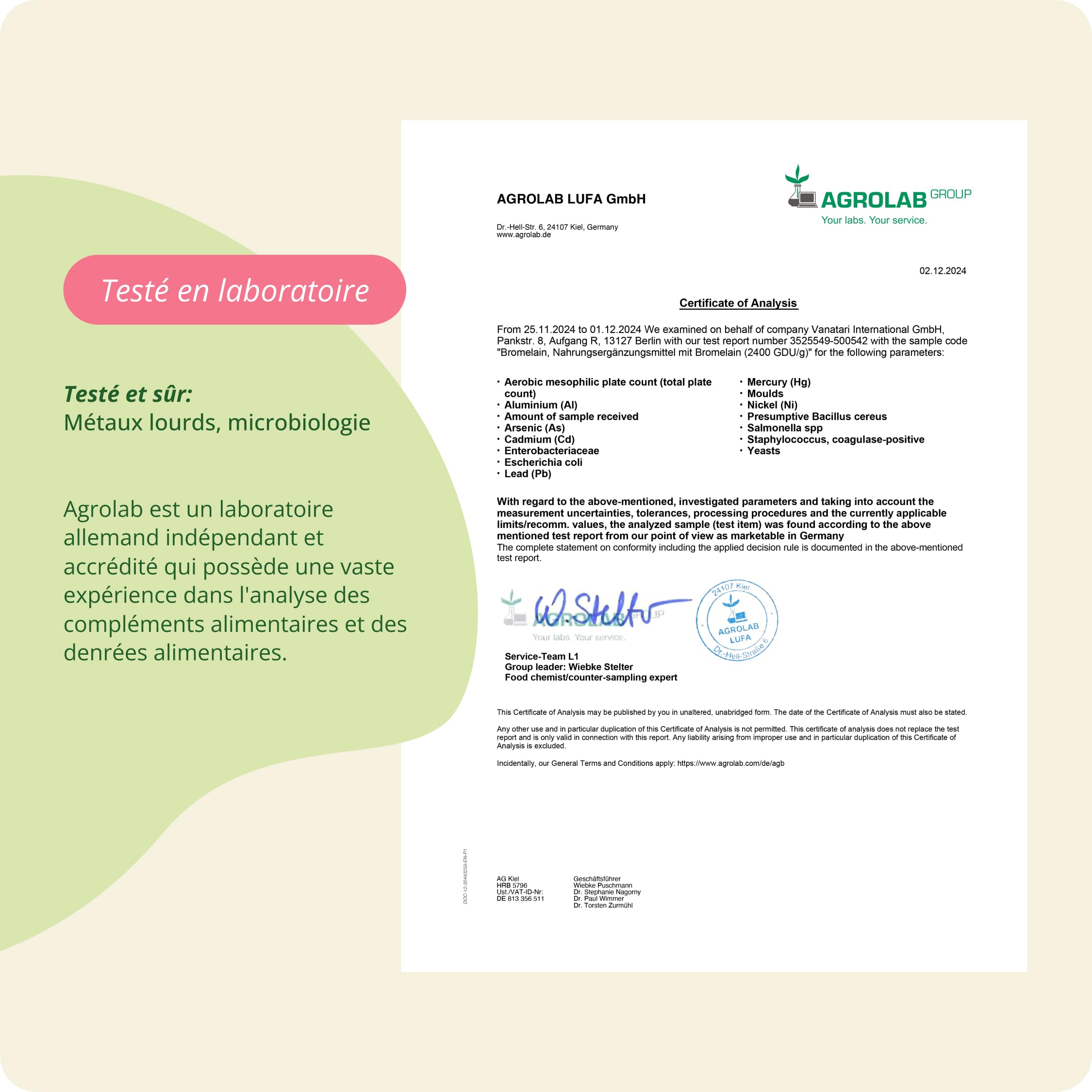 Bromelaine Pure 1300 mg Vegavero® | Dosage Élevé : 2500 GDU/g | SANS ADDITIFS | Enzymes Digestives | Digestion difficile | Gélules gastro-résistantes DRcaps® | 120 Gélules | VEGAN
