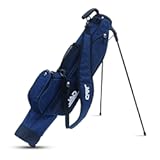 Sunday Golf Bag - Premium Everyday Sunday Golf Bag with Stand for Men&comma; Women and Ladies&comma; Ultra Lightweight&comma; Easy to Carry Pitch n Putt Carry Bag