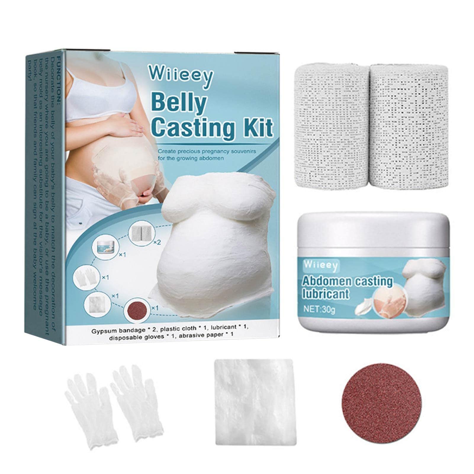 Buy Jikiaci DIY Belly Cast Kit Pregnancy DIY Belly Cast Kit For