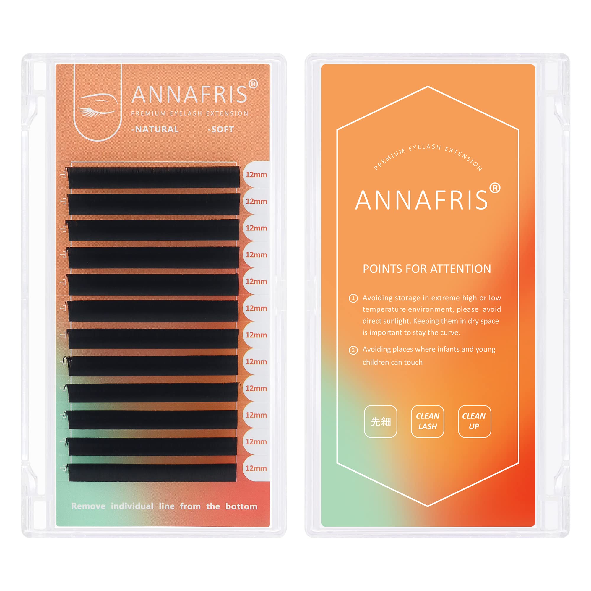 Volume estensione delle ciglia A Ventaglio Automatiche 0.07 C Curl 8-15mm Mix Easy Fan Lashes Automatic Blooming extension ciglia finte (8-15mm Mix, 0.07 C)