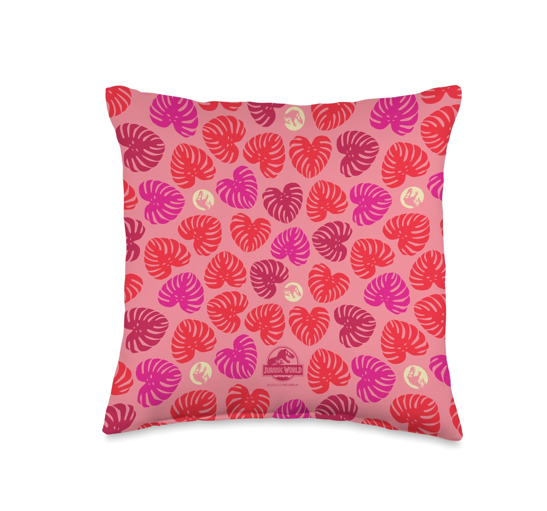 Coussin Jurassic World Valentine's Day Hearts cadeau original anniversaire
