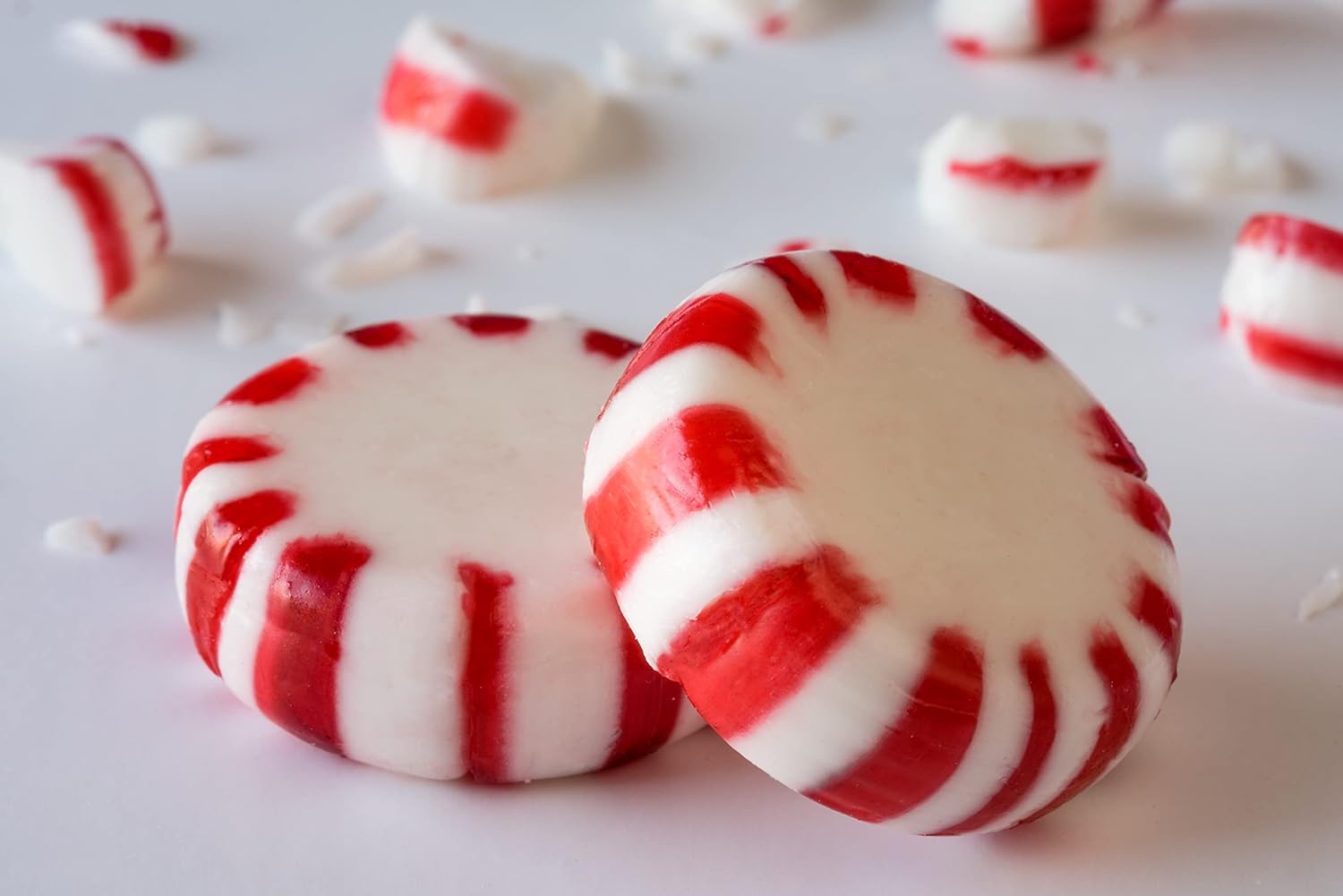 SweetGourmet Sugar-Free Peppermint Hard Candy, Wrapped Starlight Mints, 2 Pound, Natural Flavor, Gluten-Free, Fat-Free, 180 Pieces