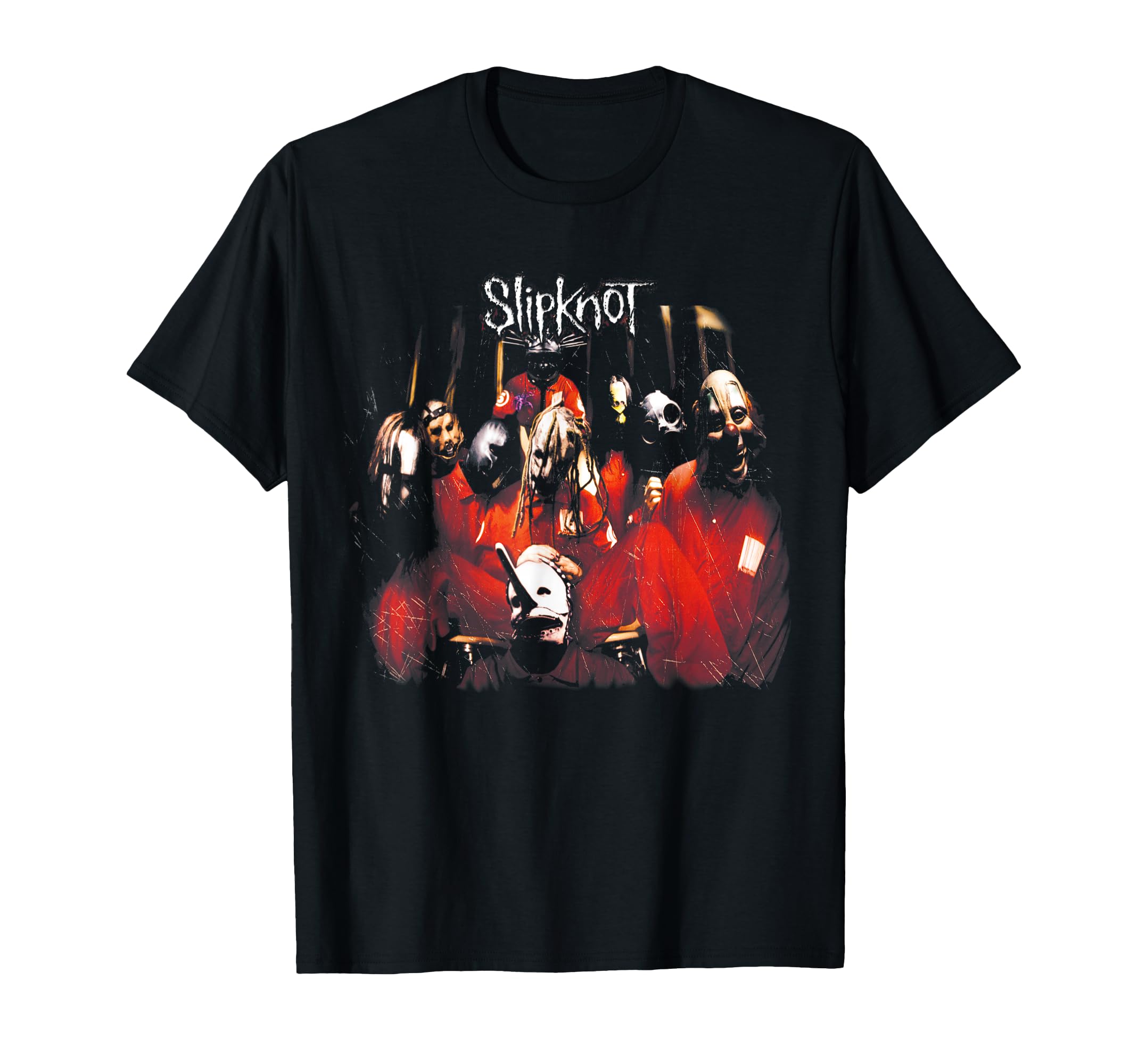 Official Slipknot Self Titled T-Shirt : Amazon.co.uk: Fashion