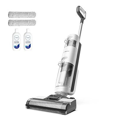 Tineco iFLOOR 3 Breeze Complete Wet Dry Vacuum Cordless Floor Cleaner and Mop One-Step Cleaning for Hard Floors