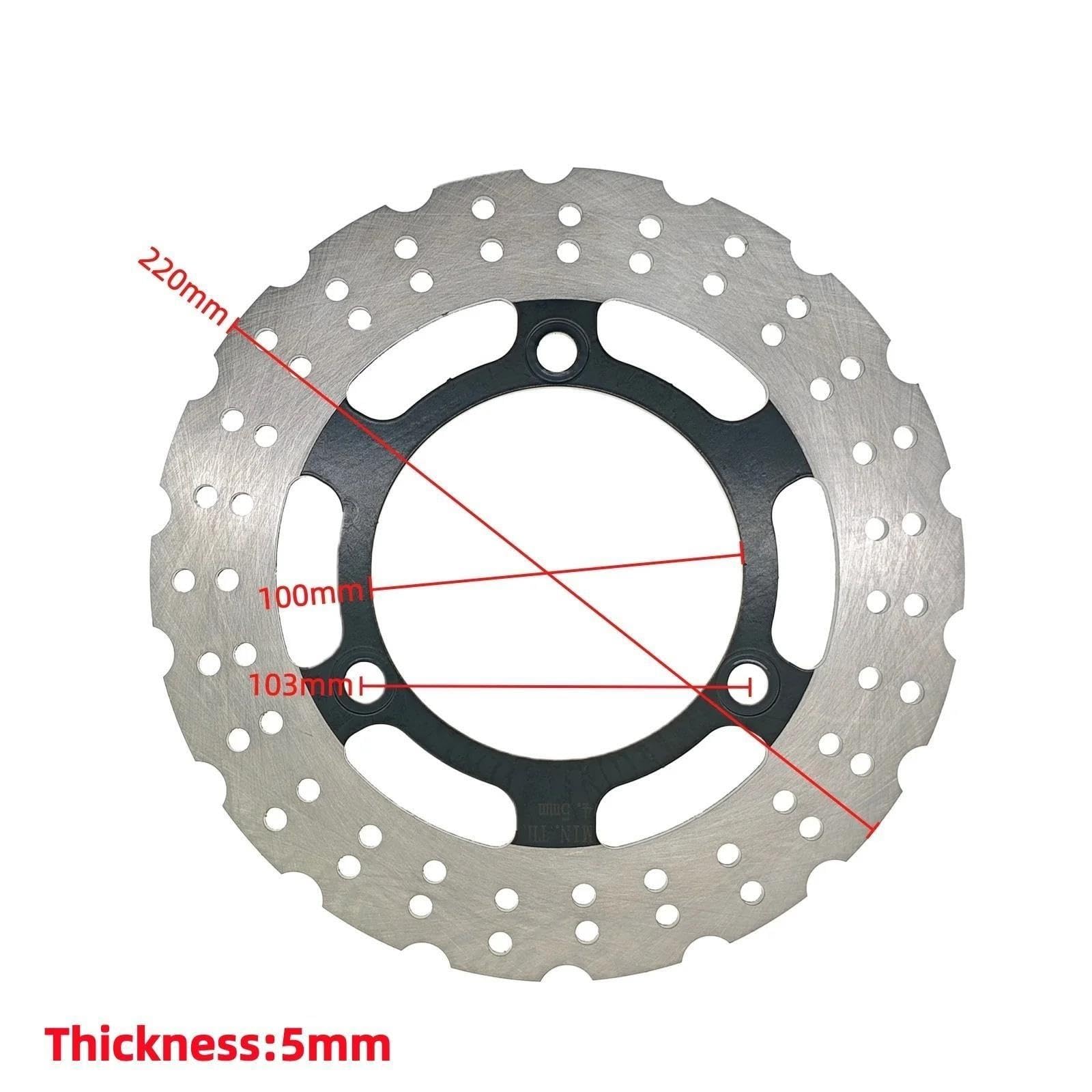 Discos Freno Traseros Rotor Disco Delantero Motocicleta