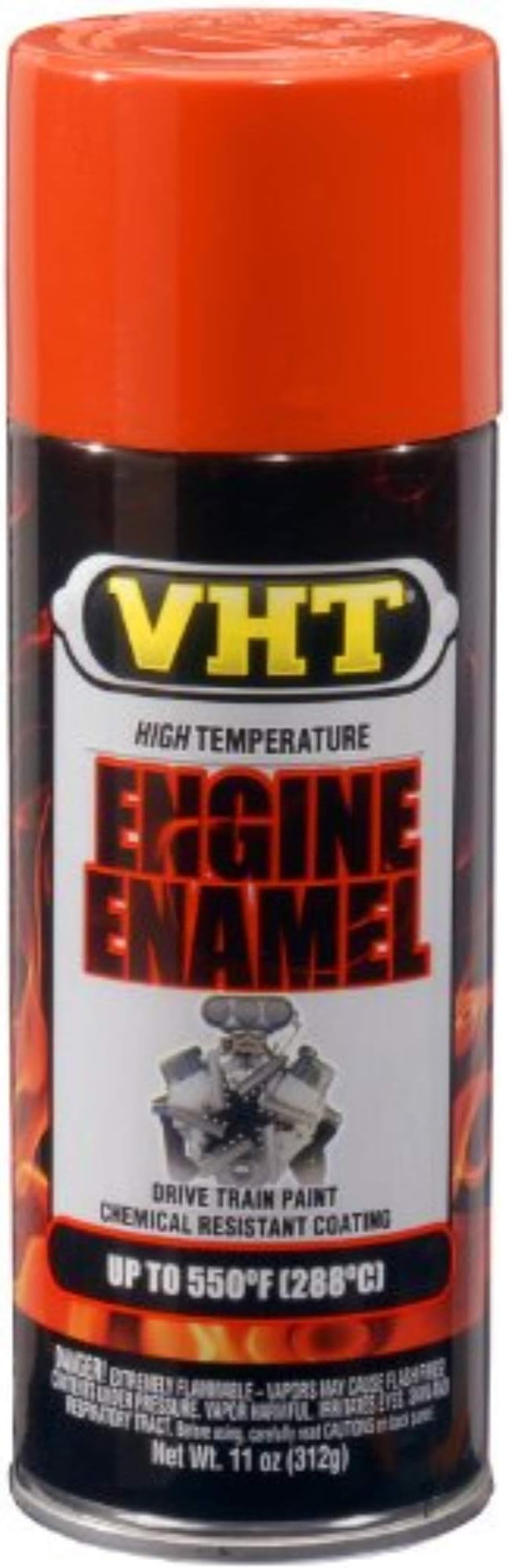 ESP120007 Engine Enamel Chrysler Hemi-Orange Can - 11 oz
