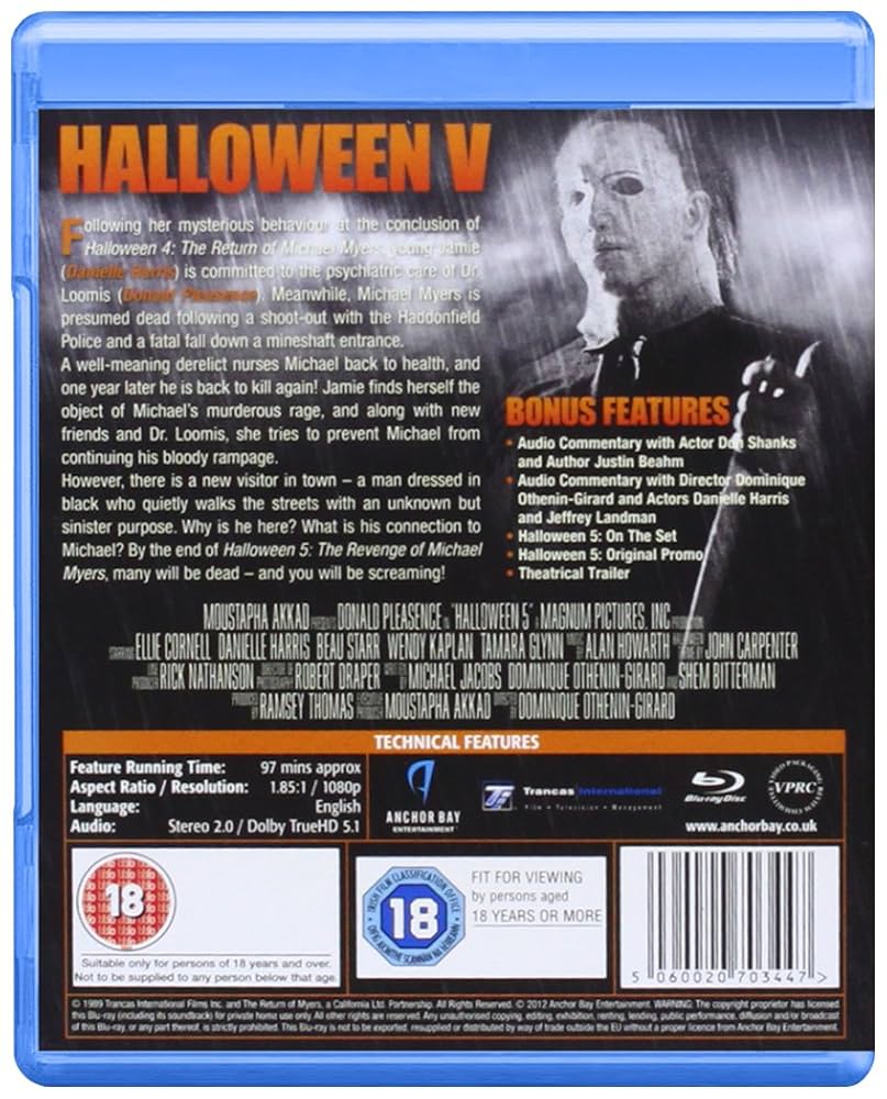 その他 Halloween 5 [DVD] Amazon.com: Halloween 5 : Movies & TV
