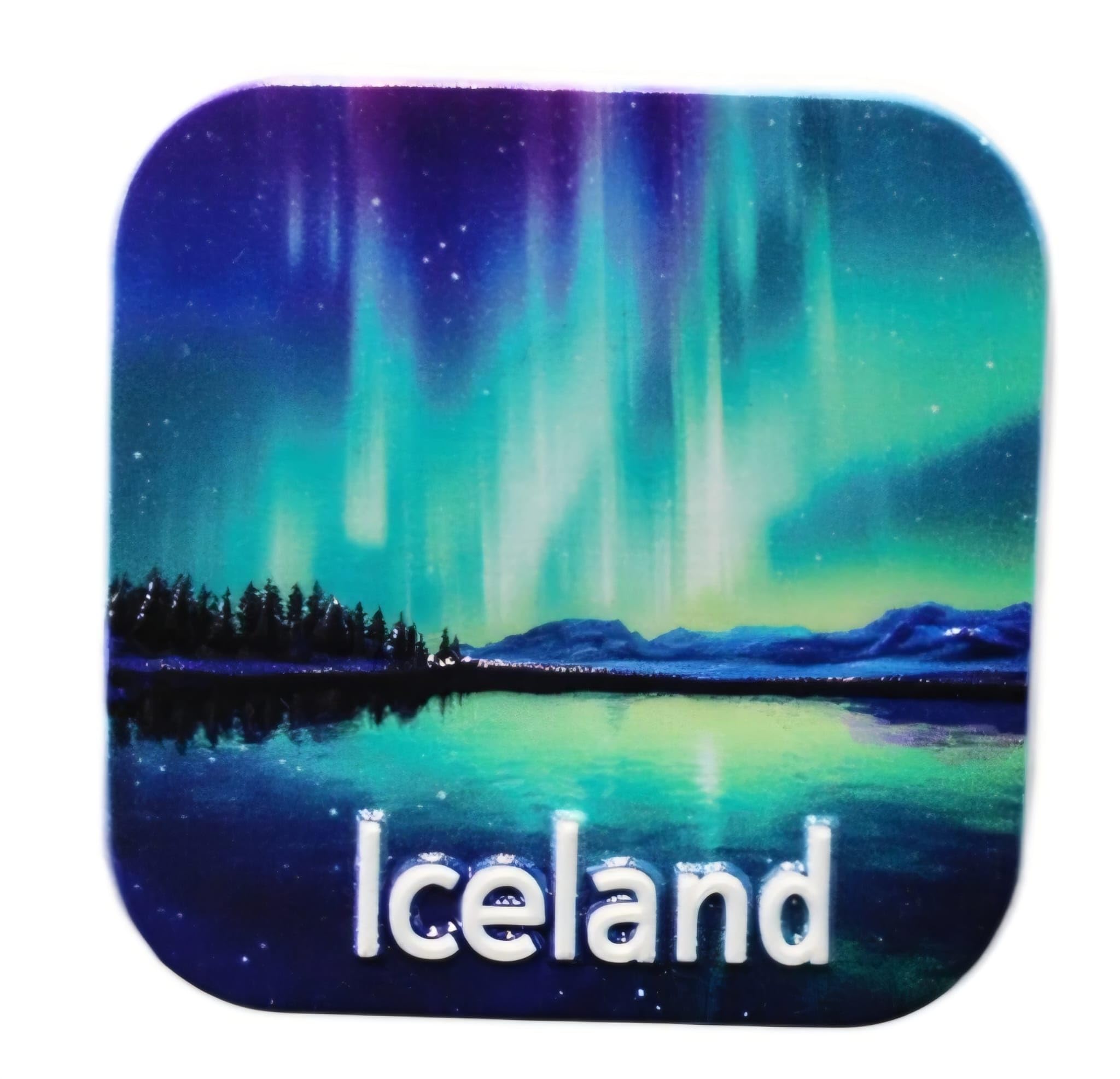 3D -ICELAND REYKJAVIK Fridge Magnet City Souvenir Travel Memory Gift