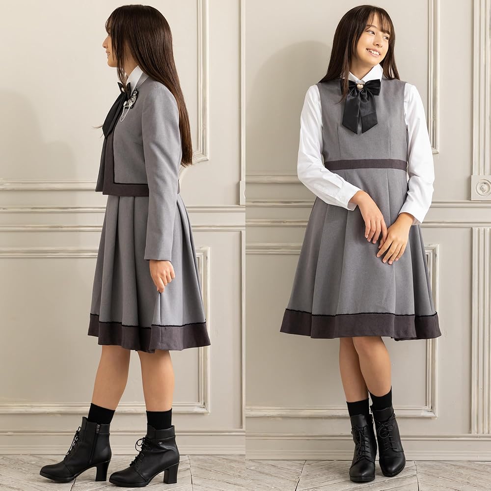 デコラピンキーズ卒業式入学式170E ゆったりサイズ　人気完売品　美品 DECORA PINKY'S 卒業式 小学校 女子 スーツ 小学生 140 150 160