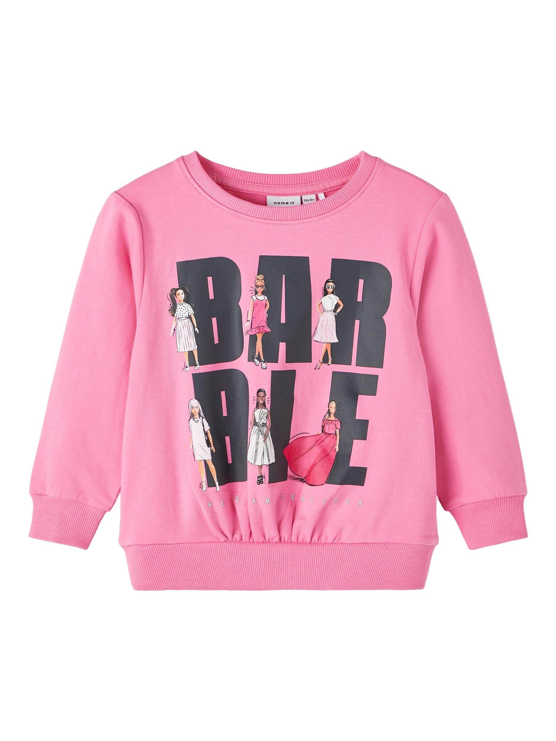 Name It NMFALMA BARBIE SWEAT BRU BOX SKY Sweatshirt Kız çocuk