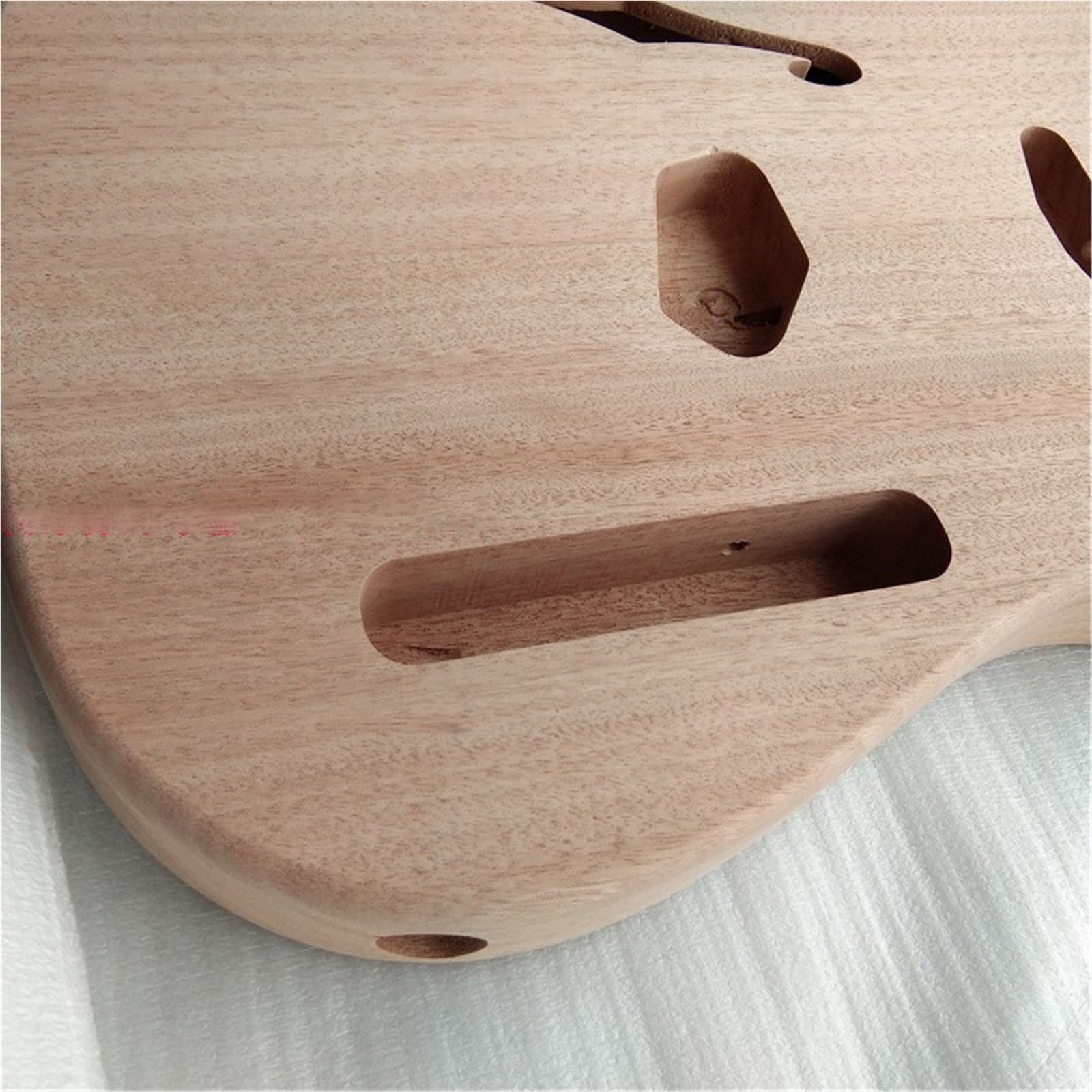 Unfinished Guitar Body The Mahogany Body With F Holes Is Suitable For TL Electric Guitar