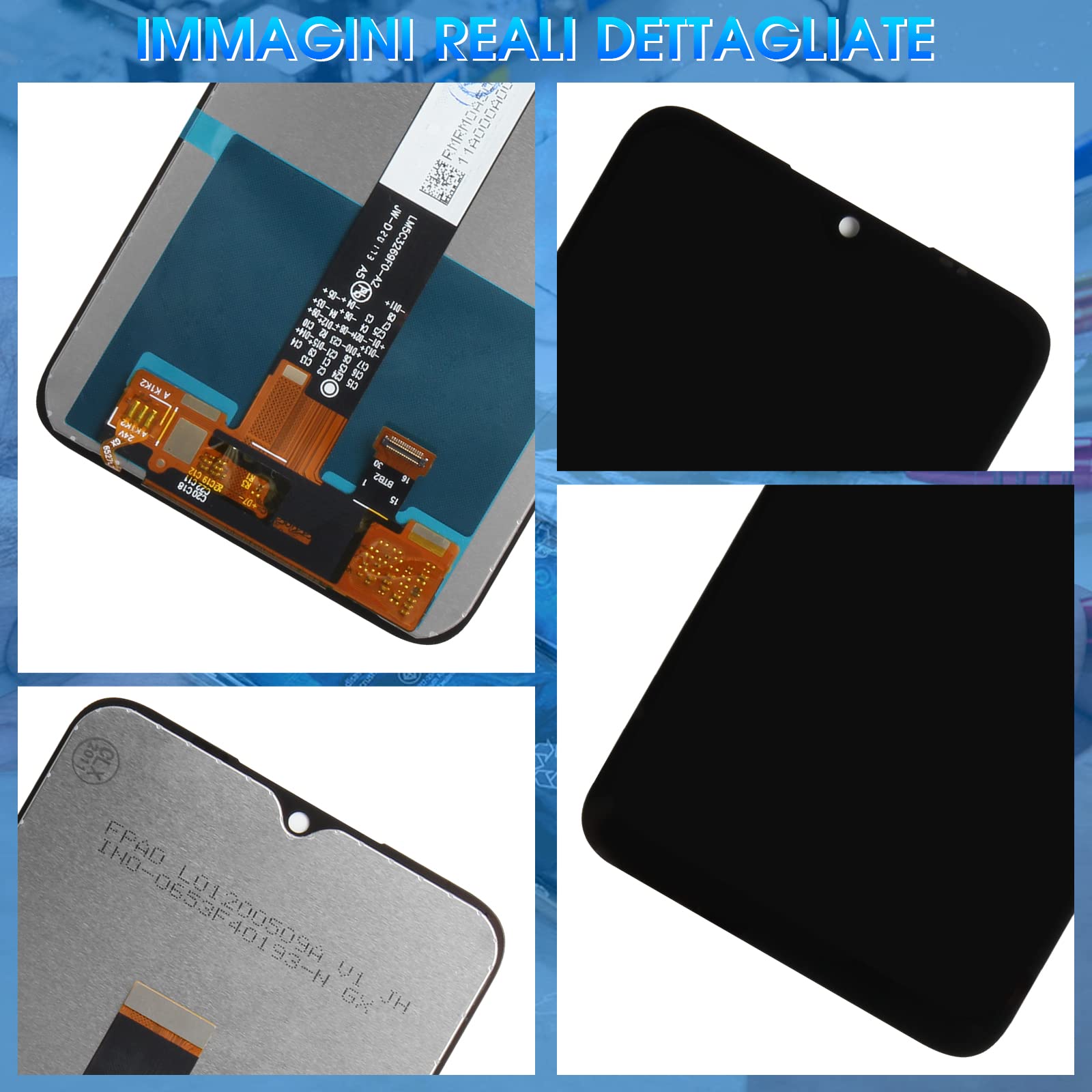 Écran De Remplacement Pour Xiaomi Redmi 9A/9C - LCD Et Vitre Tactile - Neuf, Compatible M2006C3LG/MG