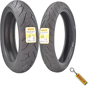 Pirelli Diablo Rosso II 120/70 ZR17 Front & 160/60 ZR17 Rear