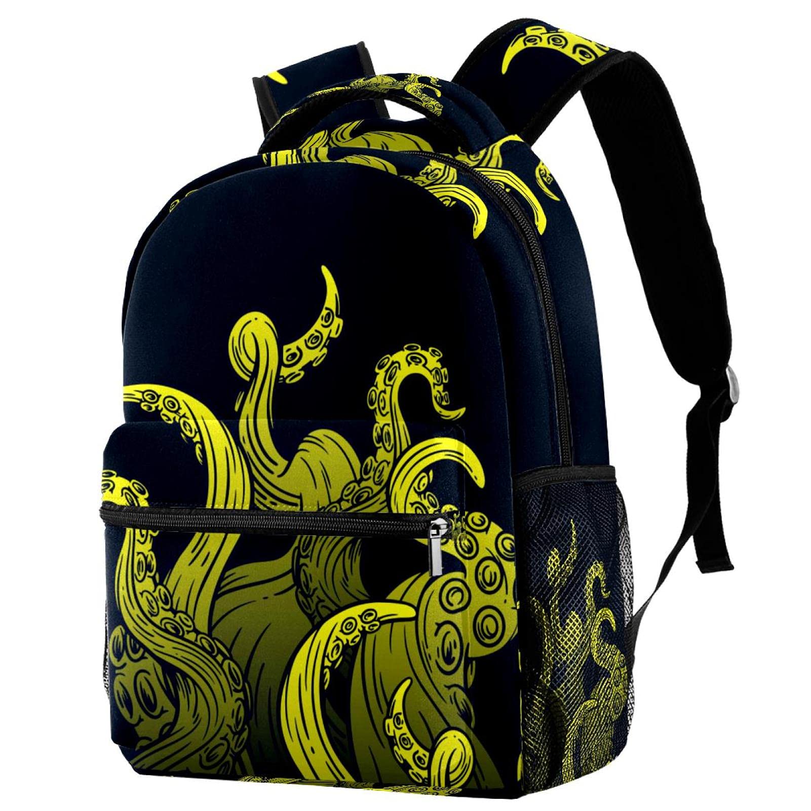 Sac à dos décontracté loup univers grand volume style multicolore - 7