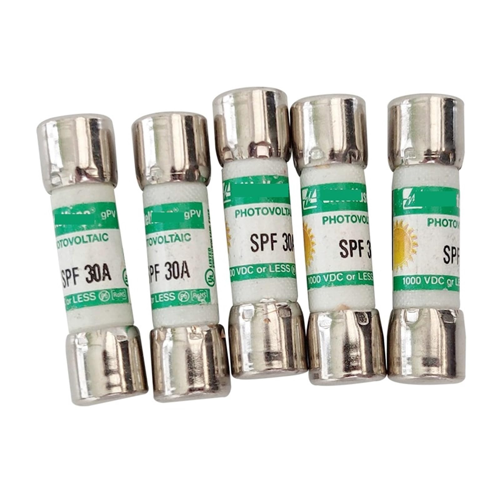 KSZHZYMGX 1pcs SPF 2A 3A 5A 8A 10A 12A 15A 20A 25A 30A 1000V fuse(SPF 1A)