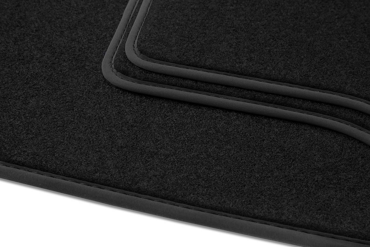 teileplus24 NL-195 Alfombrillas para BMW X1 E84 Coche de Primera Calidad Costura Decorativa
