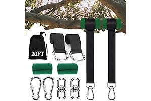20 FT Tree Swing Hanging Straps Kit for Swing & Hammock