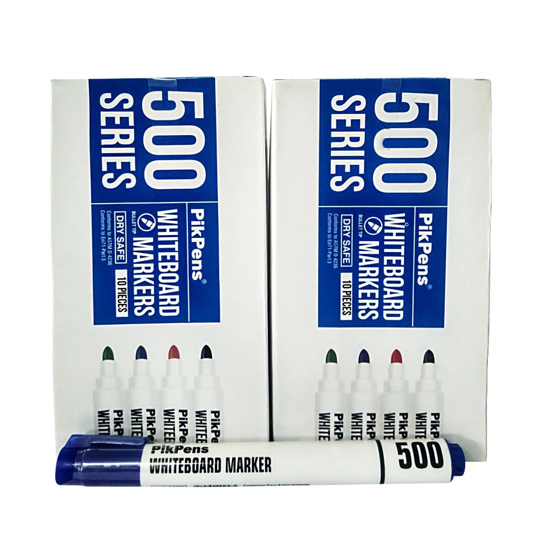 PIK500 Whiteboard Markers, Dry Erase and Wet Erase 20 Pcs Set Amazon