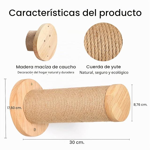 Foto 2 de 8 de FUKUMARU Mueble de Pared para Gatos