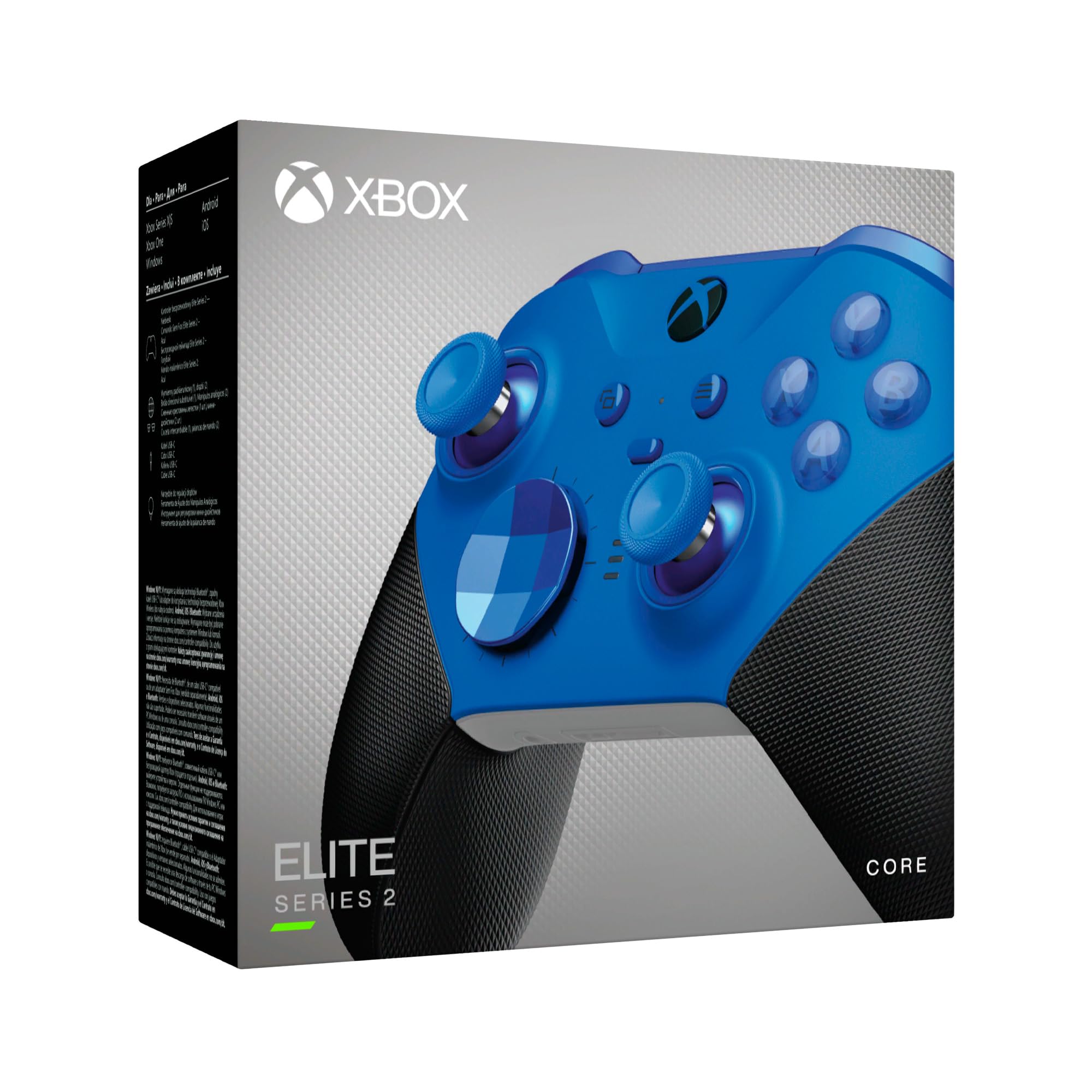 Xbox Wireless Controller Elite Series 2 Blue Series X|S, One, Windows 10/11, iOS y Android