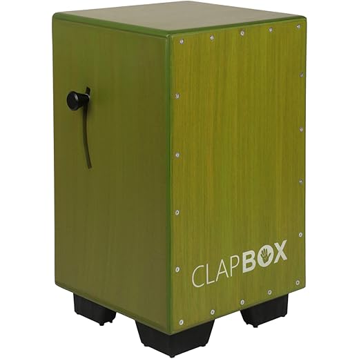 Clapbox Adjustable Snare Cajon Olive Green 30 L
