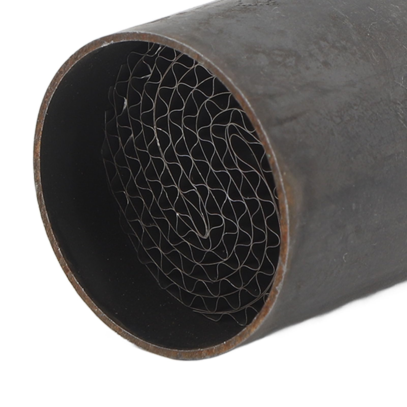 Catalizzatore per Tubo di Scarico Moto in Acciaio Inossidabile Universale 35x50mm/1,37x1,96 Pollici (35*50 mm)