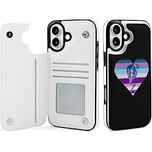 Snake Heart Wallet Case Compatible with iPhone 16 Series