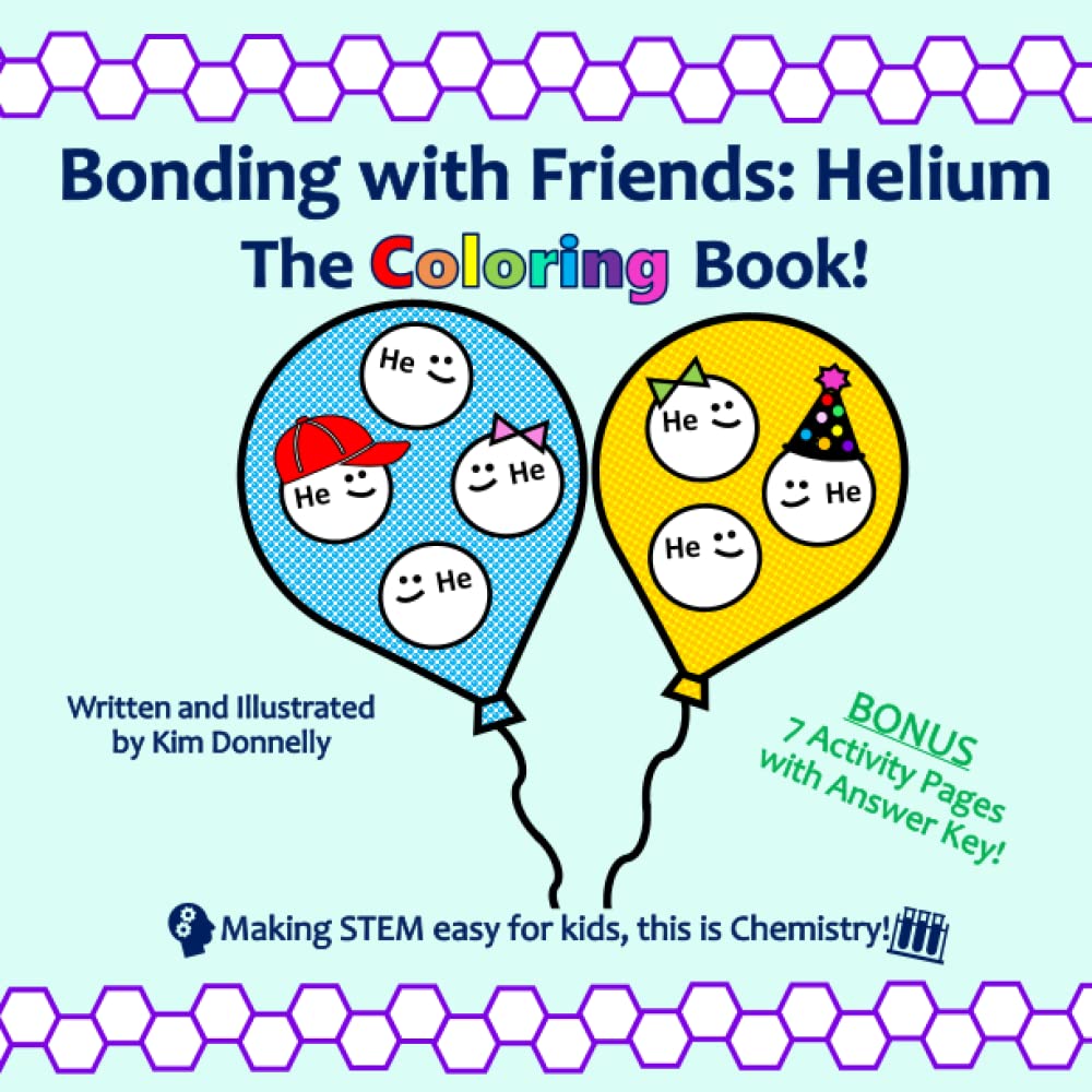 Bonding with Friends: Helium, The Coloring Book and Activity Book!