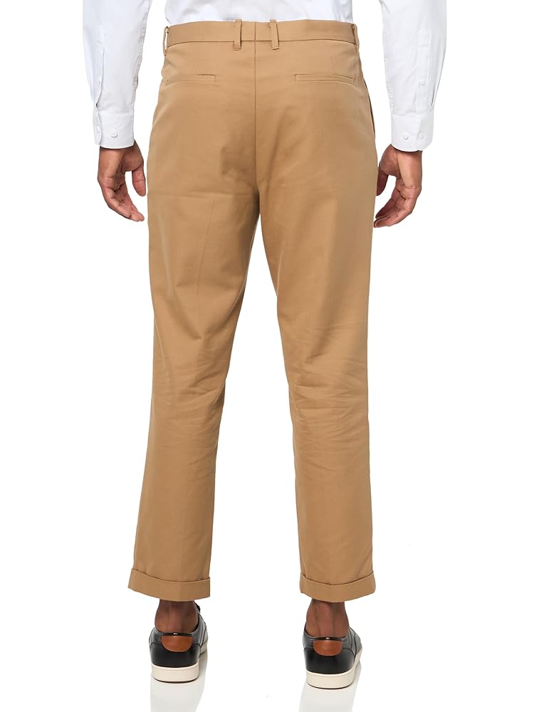 AllSaints Men's Tallis Trouser, Antique Brown at Amazon