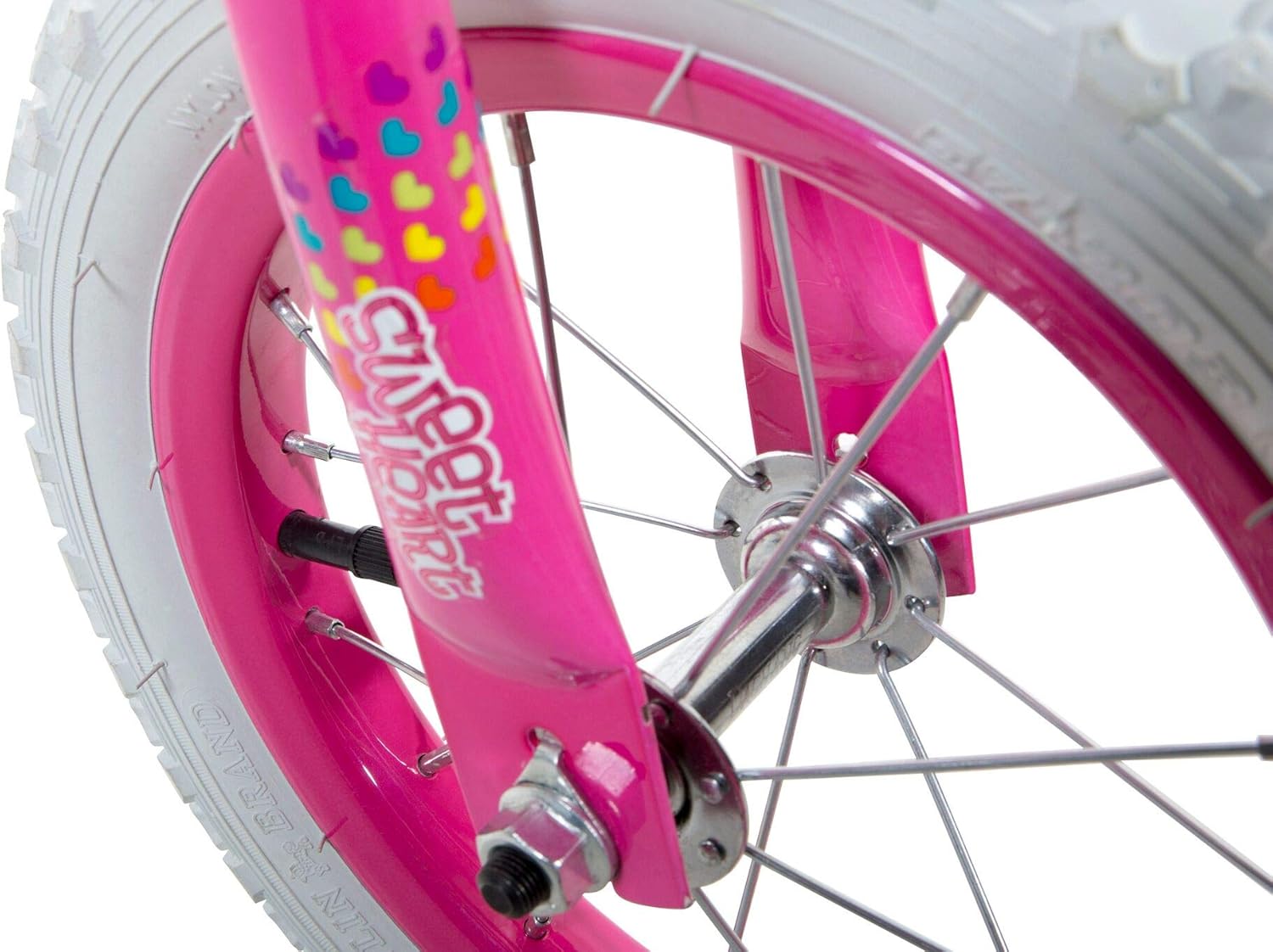 Dynacraft Magna Kids Bike Girls 12 Inch Wheels with Training Wheels in Pink for Ages 2 Years and Up : Everything Else
