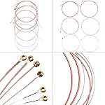 Bememo 3 Sets of 6 Acoustic Guitar Strings: Extra Light, Alloy Steel, for Acoustic Guitar